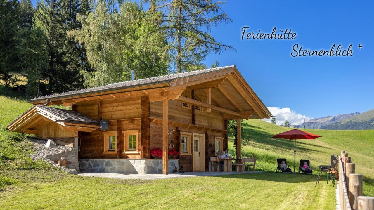 Вилла Ferienhuette Sternenblick Гроскирххайм Экстерьер фото