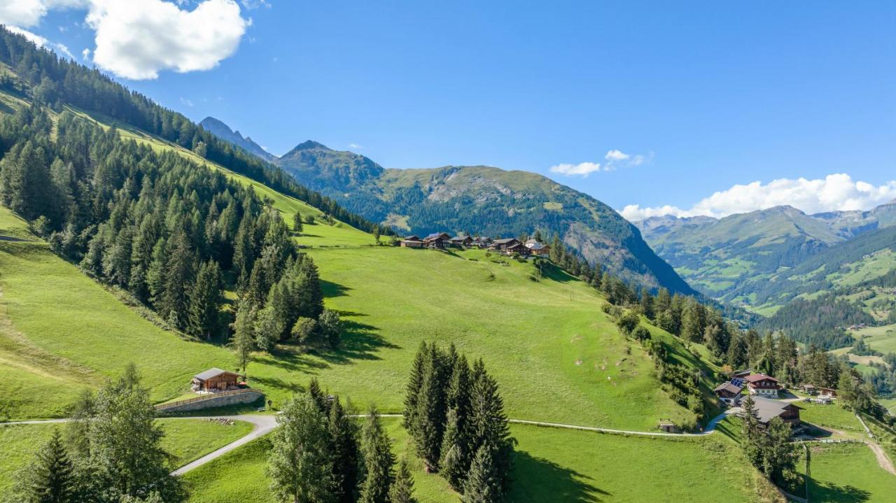 Вилла Ferienhuette Sternenblick Гроскирххайм Экстерьер фото